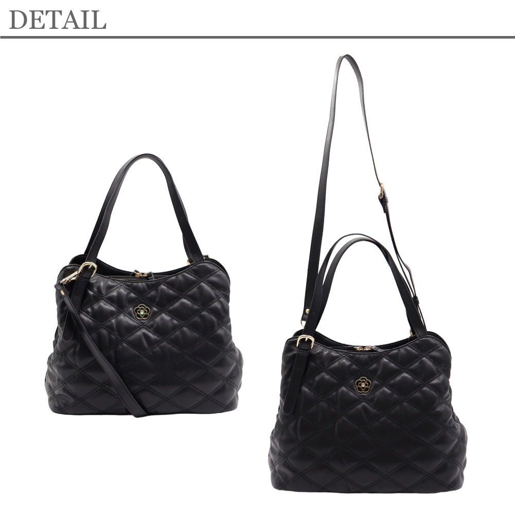 新作 クレイサス CLATHAS ハンドバッグ レディース 可愛い ショルダーバッグ 2way ショルダー キルティング 肩掛け 斜め掛け 軽量 ブラック 黒 ブランド 大人 上品 a4 ルトレ 0190350