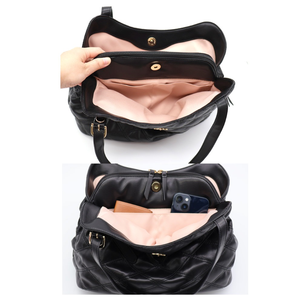 新作 クレイサス CLATHAS ハンドバッグ レディース 可愛い ショルダーバッグ 2way ショルダー キルティング 肩掛け 斜め掛け 軽量 ブラック 黒 ブランド 大人 上品 a4 ルトレ 0190350