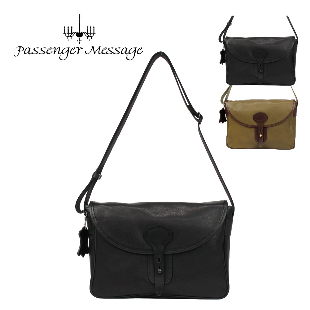 Passenger Message パッセンジャーメッセージ ショルダーバッグ