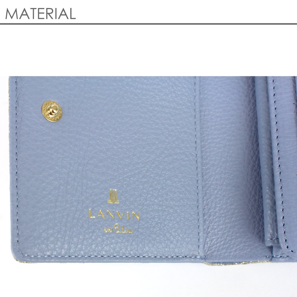 LANVIN en Bleu ランバンオンブルー 財布 折り財布 レディース