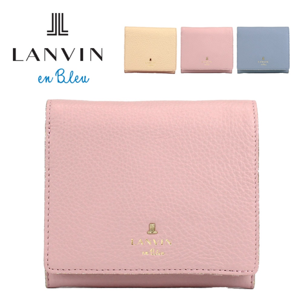 LANVIN en Bleu ランバンオンブルー 財布 折り財布 レディース
