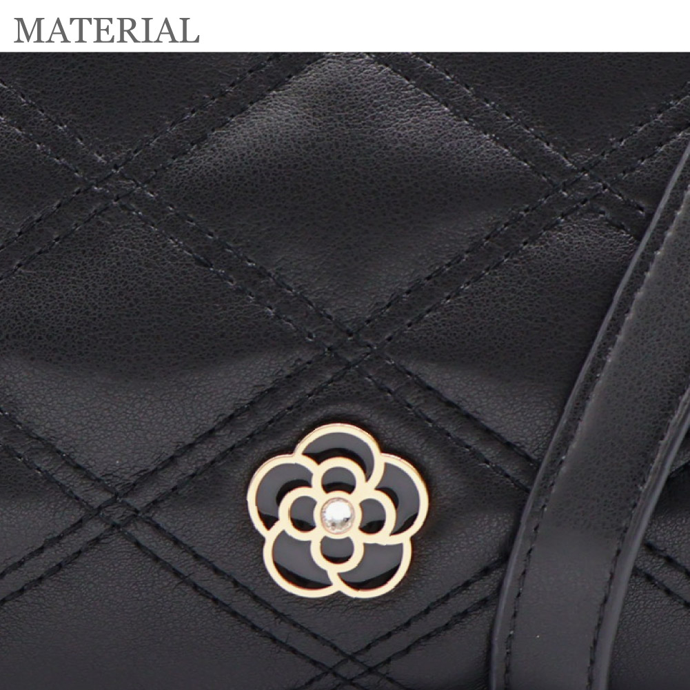 新作 クレイサス CLATHAS ショルダーバッグ レディース キルティング レザー フェイクレザー ショルダー バッグ 斜め掛け 肩掛け 大人 上品 きれいめ ブランド 2025年 秋冬 ブラック 黒 ルトレ 0190352