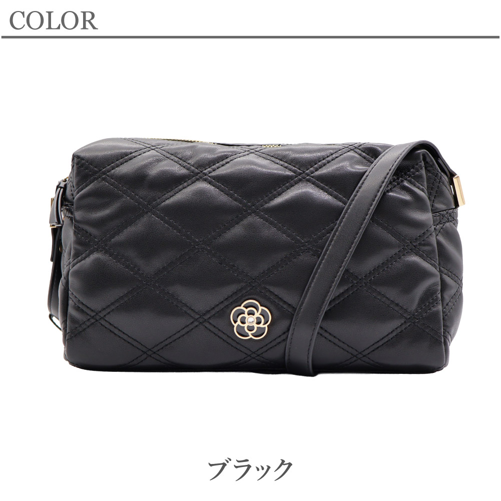 新作 クレイサス CLATHAS ショルダーバッグ レディース キルティング レザー フェイクレザー ショルダー バッグ 斜め掛け 肩掛け 大人 上品 きれいめ ブランド 2025年 秋冬 ブラック 黒 ルトレ 0190352
