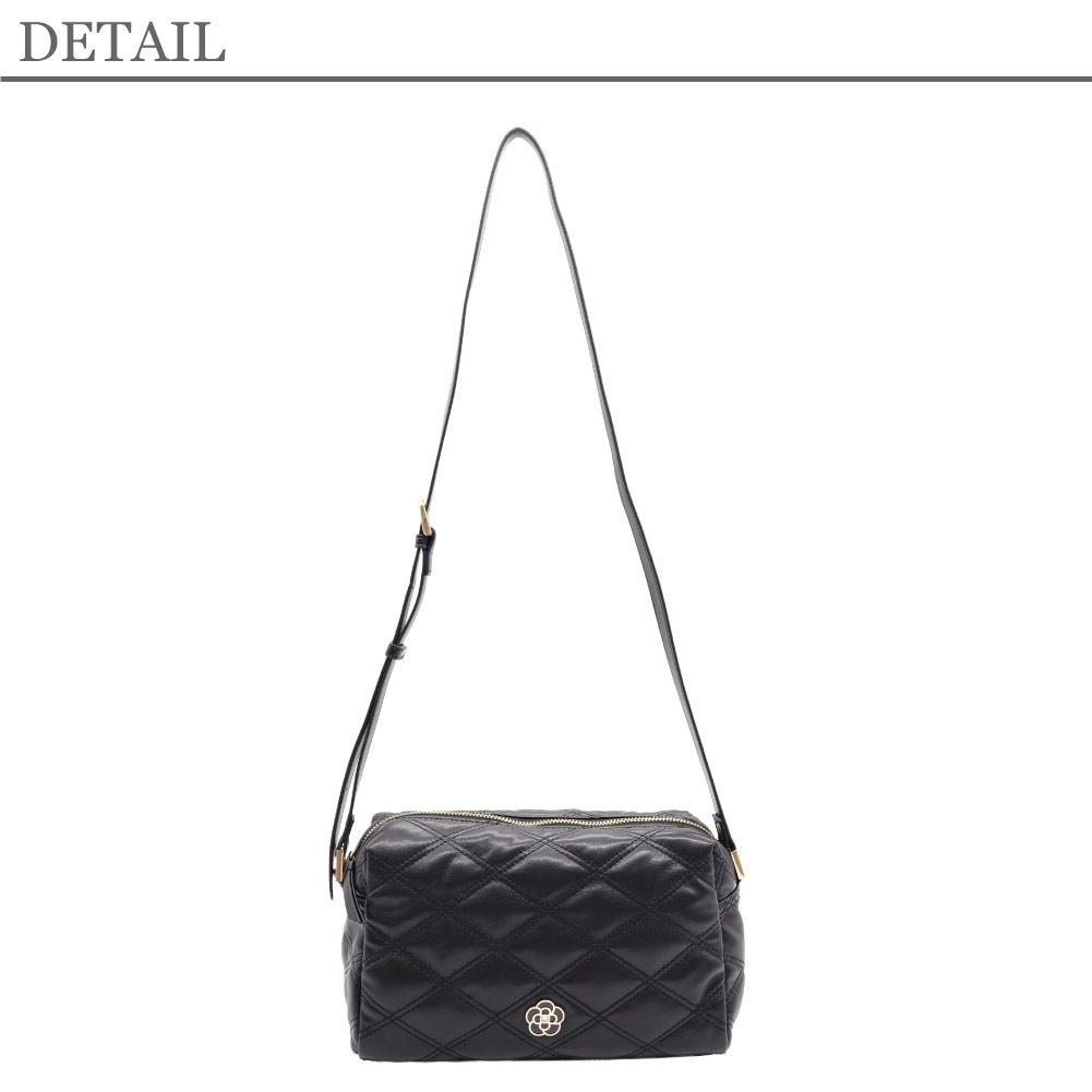 新作 クレイサス CLATHAS ショルダーバッグ レディース キルティング レザー フェイクレザー ショルダー バッグ 斜め掛け 肩掛け 大人 上品 きれいめ ブランド 2025年 秋冬 ブラック 黒 ルトレ 0190352