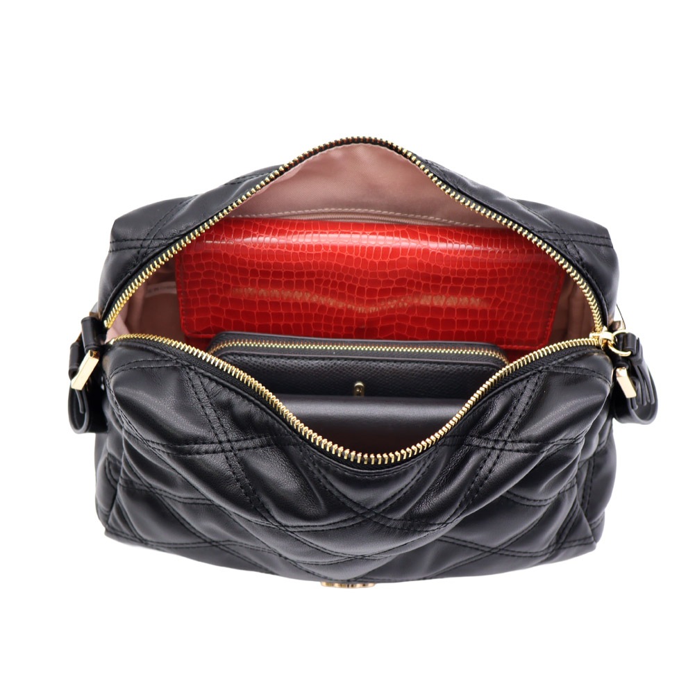 新作 クレイサス CLATHAS ショルダーバッグ レディース キルティング レザー フェイクレザー ショルダー バッグ 斜め掛け 肩掛け 大人 上品 きれいめ ブランド 2025年 秋冬 ブラック 黒 ルトレ 0190352