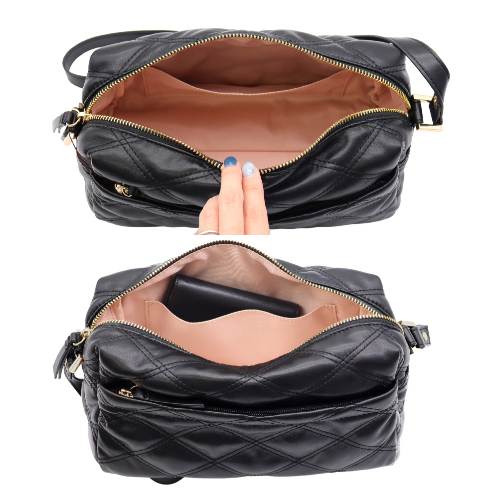 新作 クレイサス CLATHAS ショルダーバッグ レディース キルティング レザー フェイクレザー ショルダー バッグ 斜め掛け 肩掛け 大人 上品 きれいめ ブランド 2025年 秋冬 ブラック 黒 ルトレ 0190352