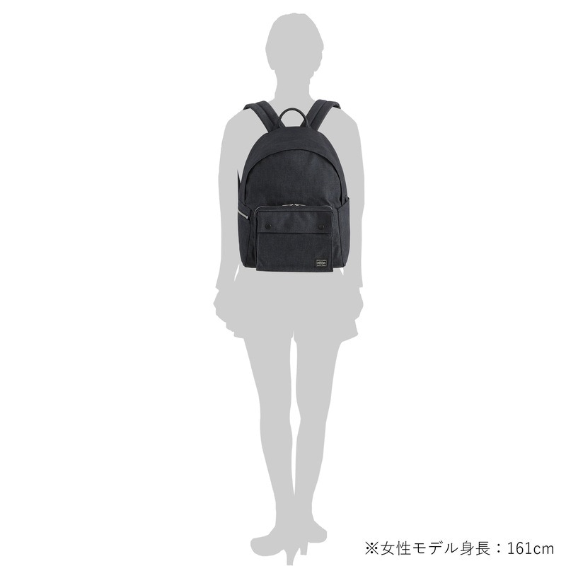 PORTER＿SMOKY DAYPACK＿ポータースモーキーリュックブラック SMOKY(スモーキー) RUCKSACK | 吉田カバンホームページ