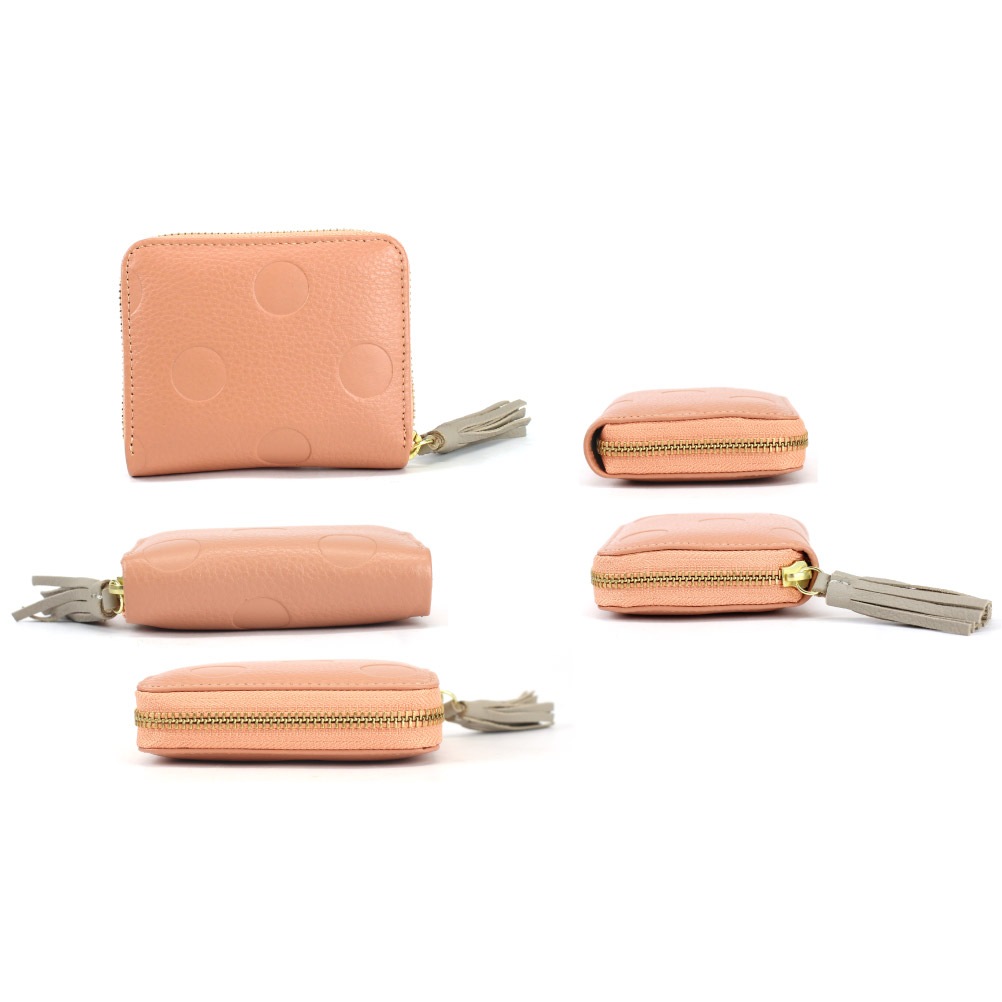 ペルケ perche 08-06-03910 二つ折り財布 アンビリオン 蛇腹 ジャバラ式 ミニウォレット ミニ財布  レディース 革 レザー 本革 牛革 スキミング防止