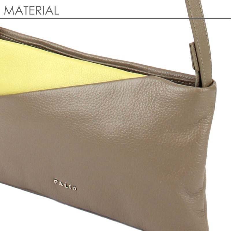 SALE30%OFF PALIO Adatto  バイカラー本革ショルダーバッグ  PA-230