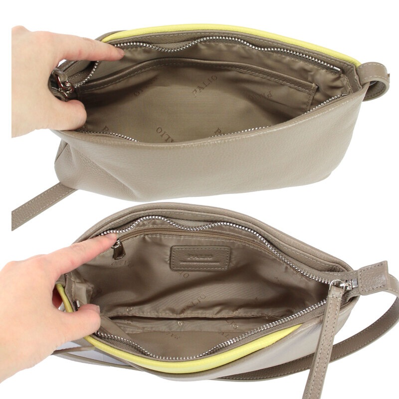 SALE30%OFF PALIO Adatto  バイカラー本革ショルダーバッグ  PA-230