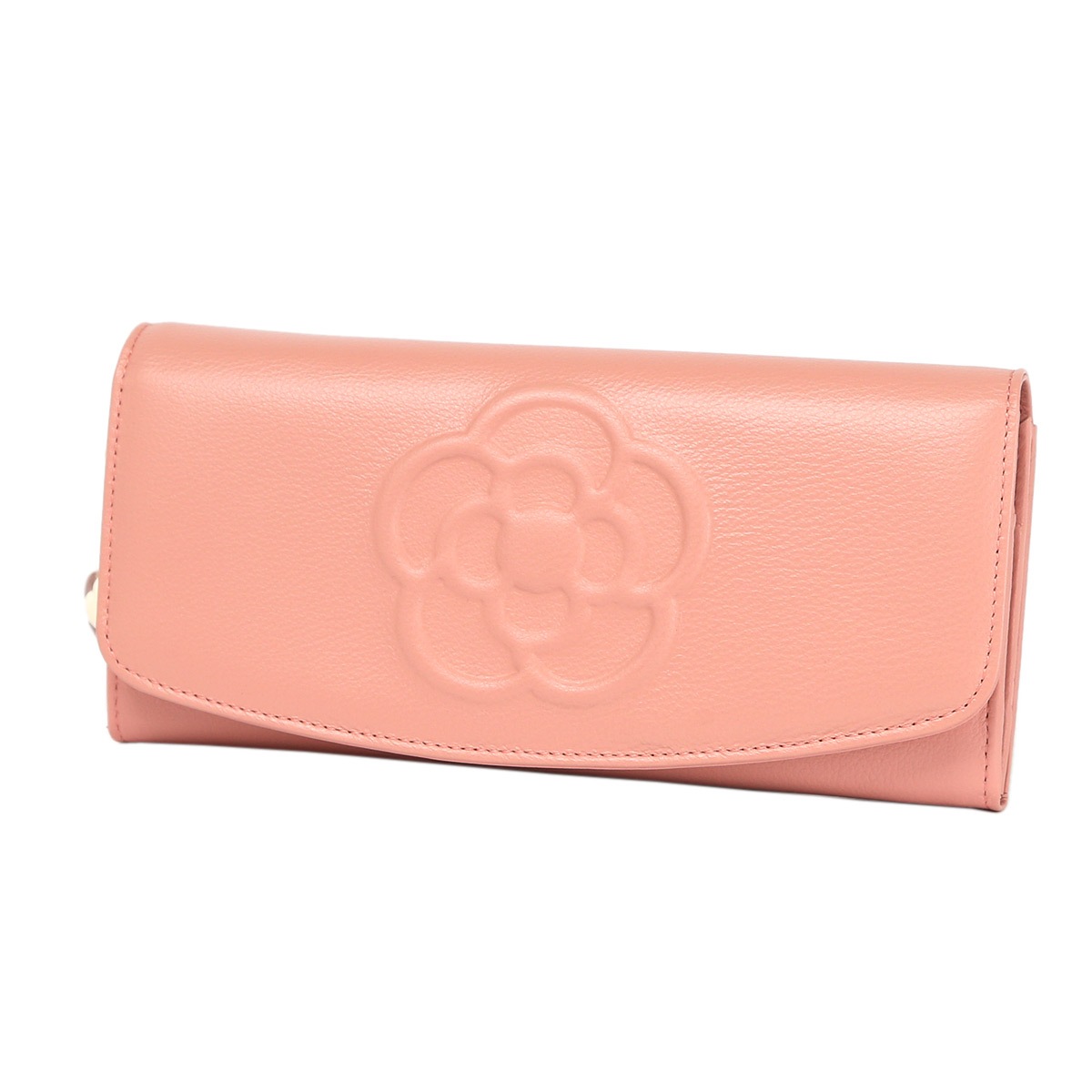 クレイサス 財布 長財布 CLATHAS フラップ 本革 ワッフル レザー 被せ かぶせ長財布 レディース ブランド 使いやすい 185430 190320