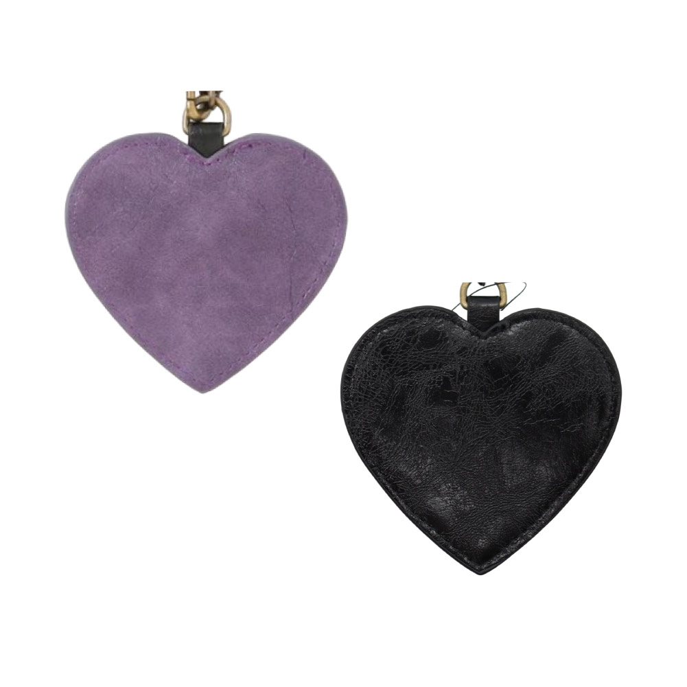 ANNA SUI アナスイ バッグチャーム レディース 2025年 秋冬 新作 ハート形 個性的 可愛い ブランド パープル ブラック 通勤 通学 ロッキンチャーム ギフト 318162