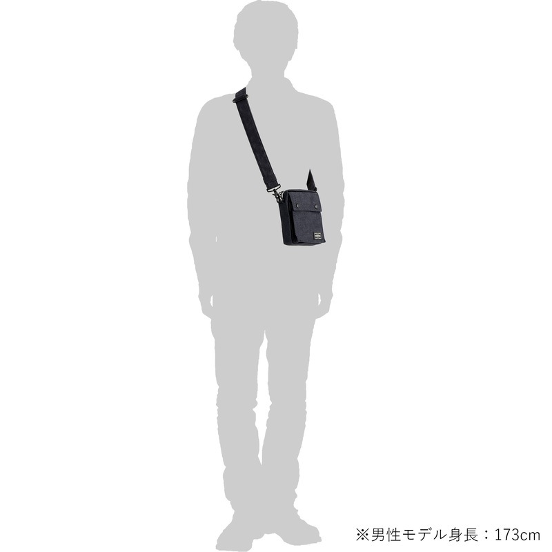 ポーター スモーキー バーティカルショルダーバッグ 592-27532 PORTER SMOKY VERTICAL SHOULDER BAG