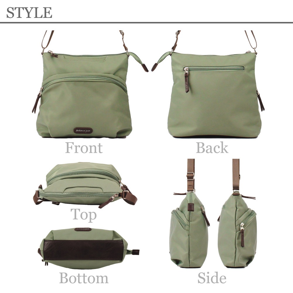 Artisane josse アルチザンヌ・ジョゼ ショルダーバッグ レディース 斜めがけ 軽量 ナイロン 小さめ 軽量ミニ ナイロン 962-AJ-4DA001