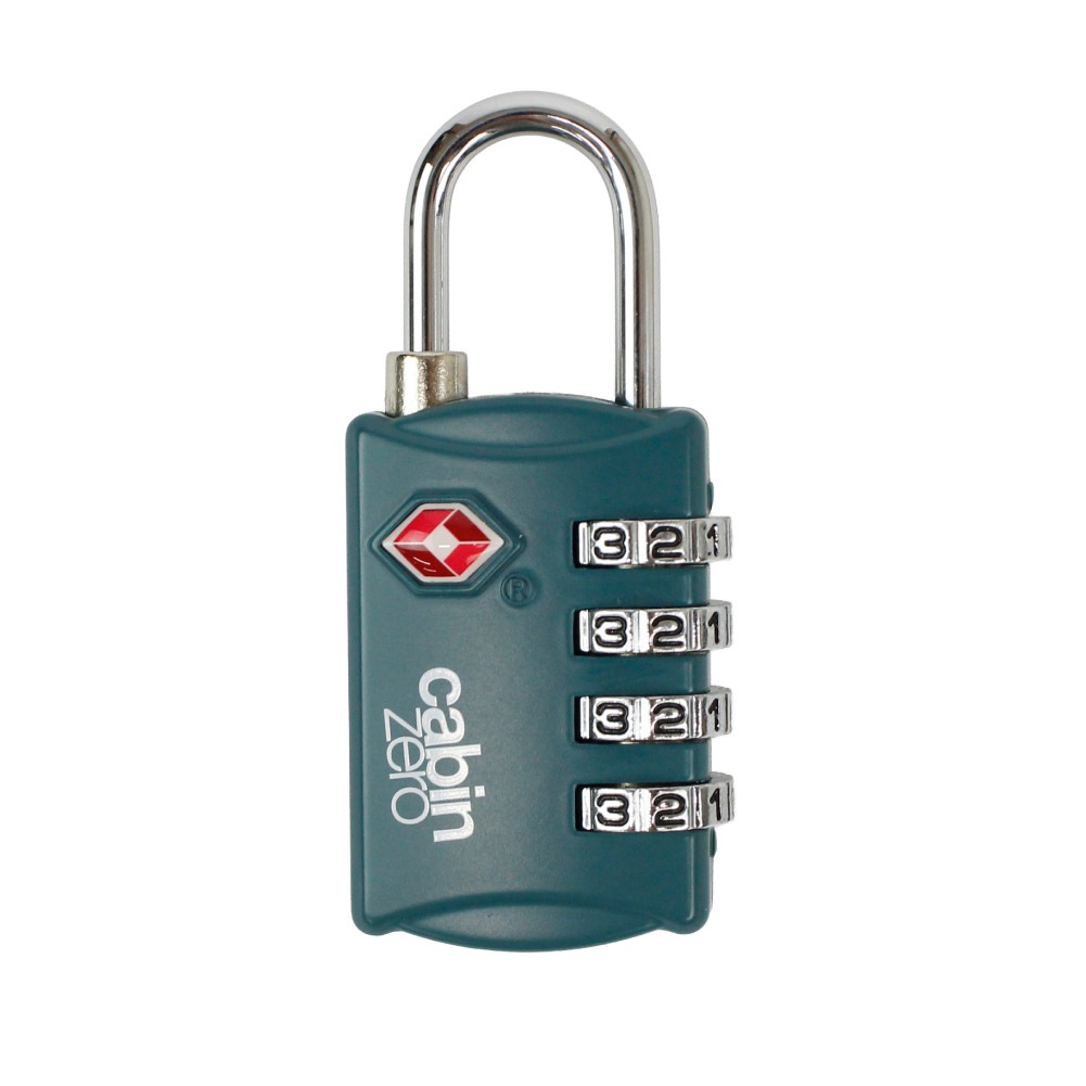 南京錠 ダイヤル式 TSA 4桁 TSAロック ダイヤルロック 鍵 ダイヤル錠 キャビンゼロ CABINZERO トラベルロック トラベルTSAロック ブラック グレー ネイビー ブルー カーキ レッド ブランド 旅行 バックパック スーツケース キャリーケース 814-CZLK011