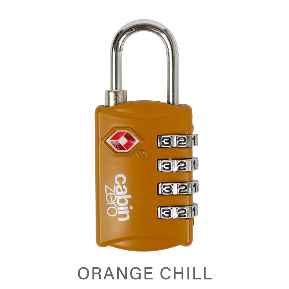 南京錠 ダイヤル式 TSA 4桁 TSAロック ダイヤルロック 鍵 ダイヤル錠 キャビンゼロ CABINZERO トラベルロック トラベルTSAロック ブラック グレー ネイビー ブルー カーキ レッド ブランド 旅行 バックパック スーツケース キャリーケース 814-CZLK011