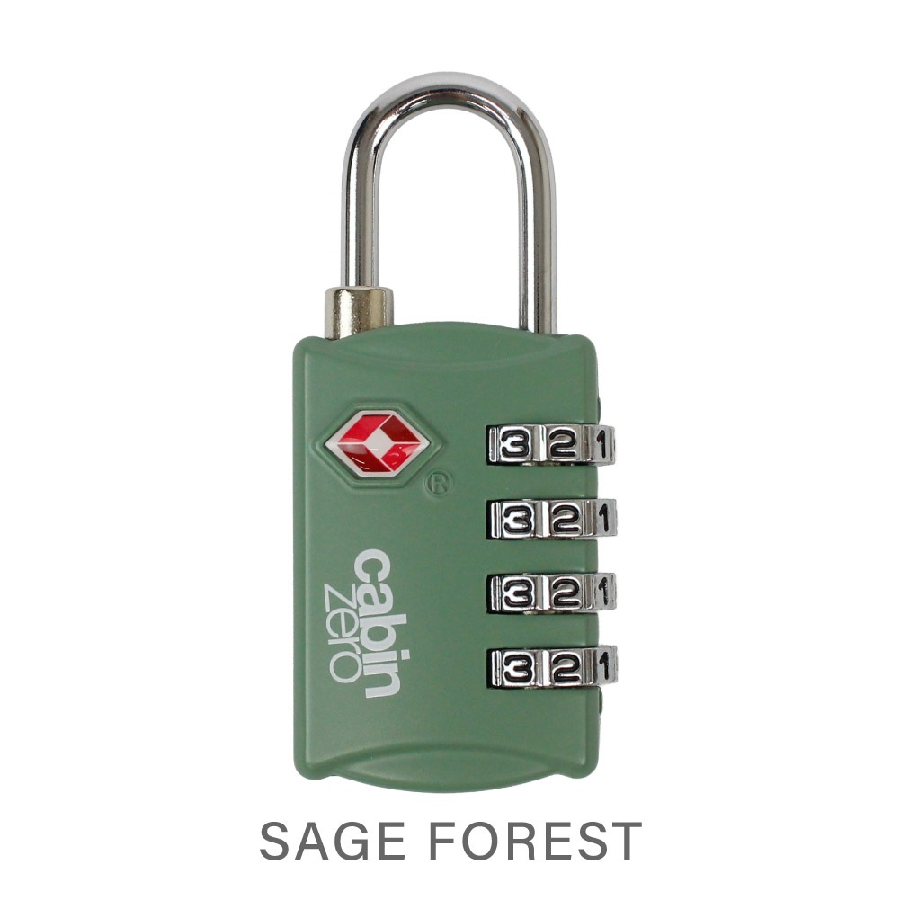 南京錠 ダイヤル式 TSA 4桁 TSAロック ダイヤルロック 鍵 ダイヤル錠 キャビンゼロ CABINZERO トラベルロック トラベルTSAロック ブラック グレー ネイビー ブルー カーキ レッド ブランド 旅行 バックパック スーツケース キャリーケース 814-CZLK011