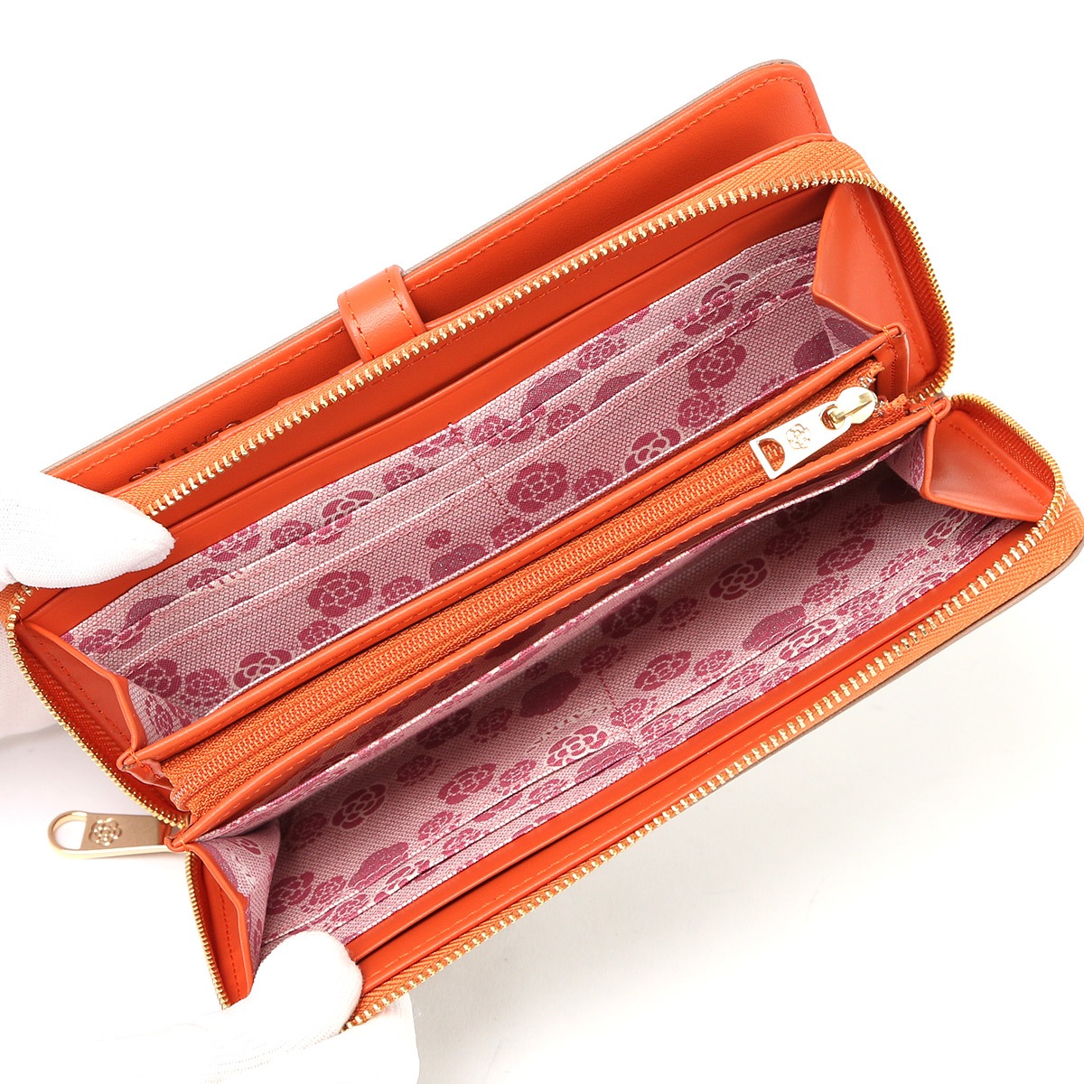 クレイサス 長財布 clathas 長財布 財布 レディース ブランド 使いやすい ラウンドファスナー 本革 レザー 牛革 ブラン 188401
