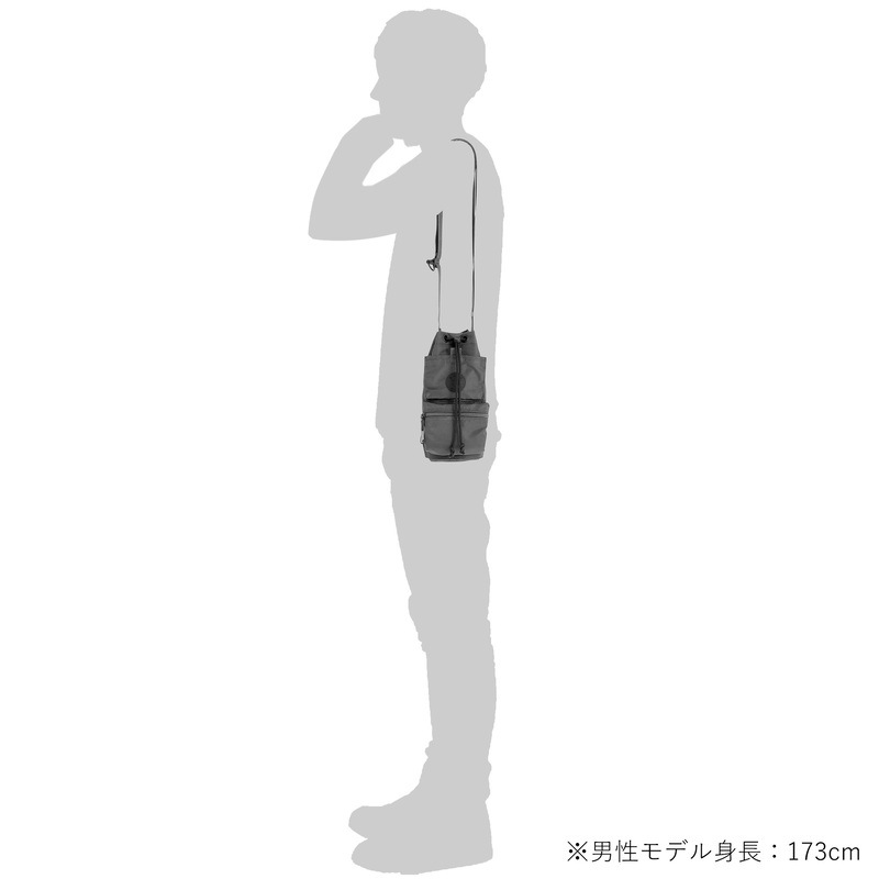 POTR ライド シリンダーバッグ 997-26859 ショルダーバッグ 小さめ 軽量 ナイロン メンズ レディース RIDE CYLINDER BAG