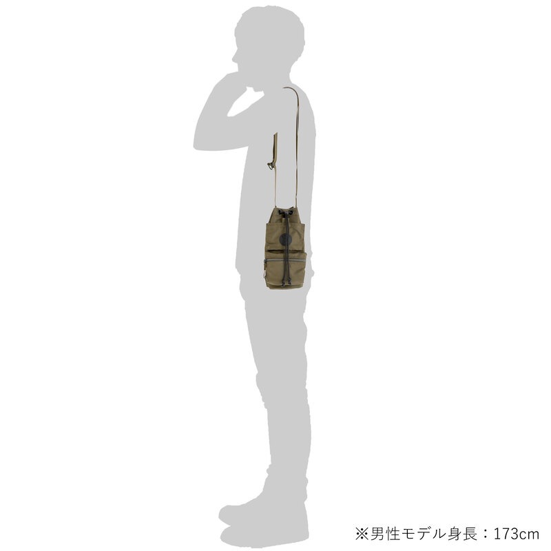 POTR ライド シリンダーバッグ 997-26859 ショルダーバッグ 小さめ 軽量 ナイロン メンズ レディース RIDE CYLINDER BAG