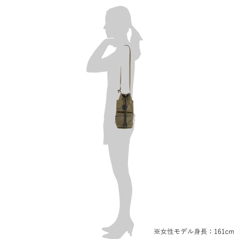 POTR ライド シリンダーバッグ 997-26859 ショルダーバッグ 小さめ 軽量 ナイロン メンズ レディース RIDE CYLINDER BAG