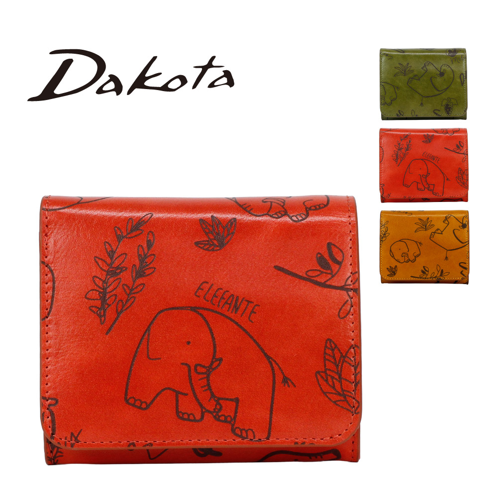 Dakota ダコタ 財布 レディース 二つ折り財布 二つ折り レザー