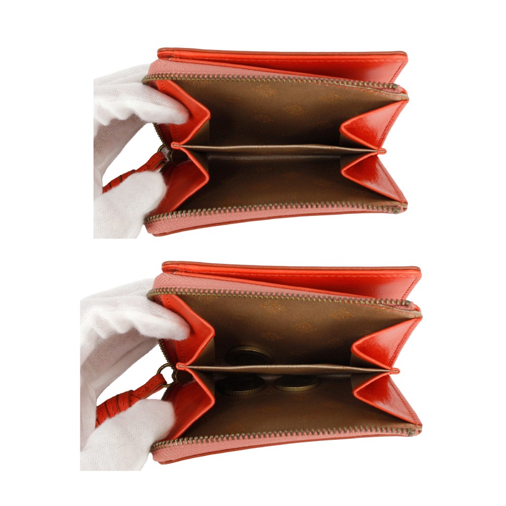 Dakota ダコタ 財布 レディース 二つ折り財布 レザー 本革 二つ折り ブランド エレファンテ コーラルピンク マスタード グリーン 赤 黄色 緑 像 可愛い 大人 上品 0031781