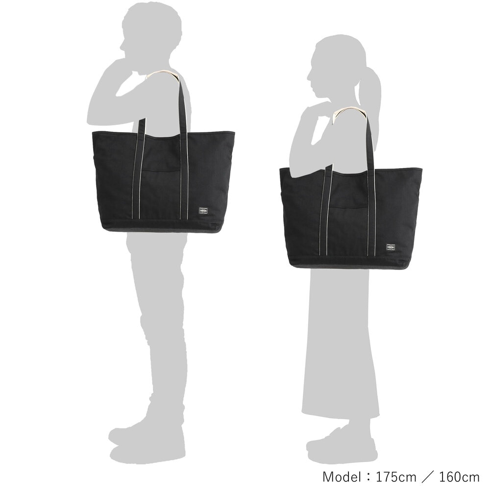 ポーター ノアール トートバッグ (L) 895-15158 PORTER NOIR TOTE BAG