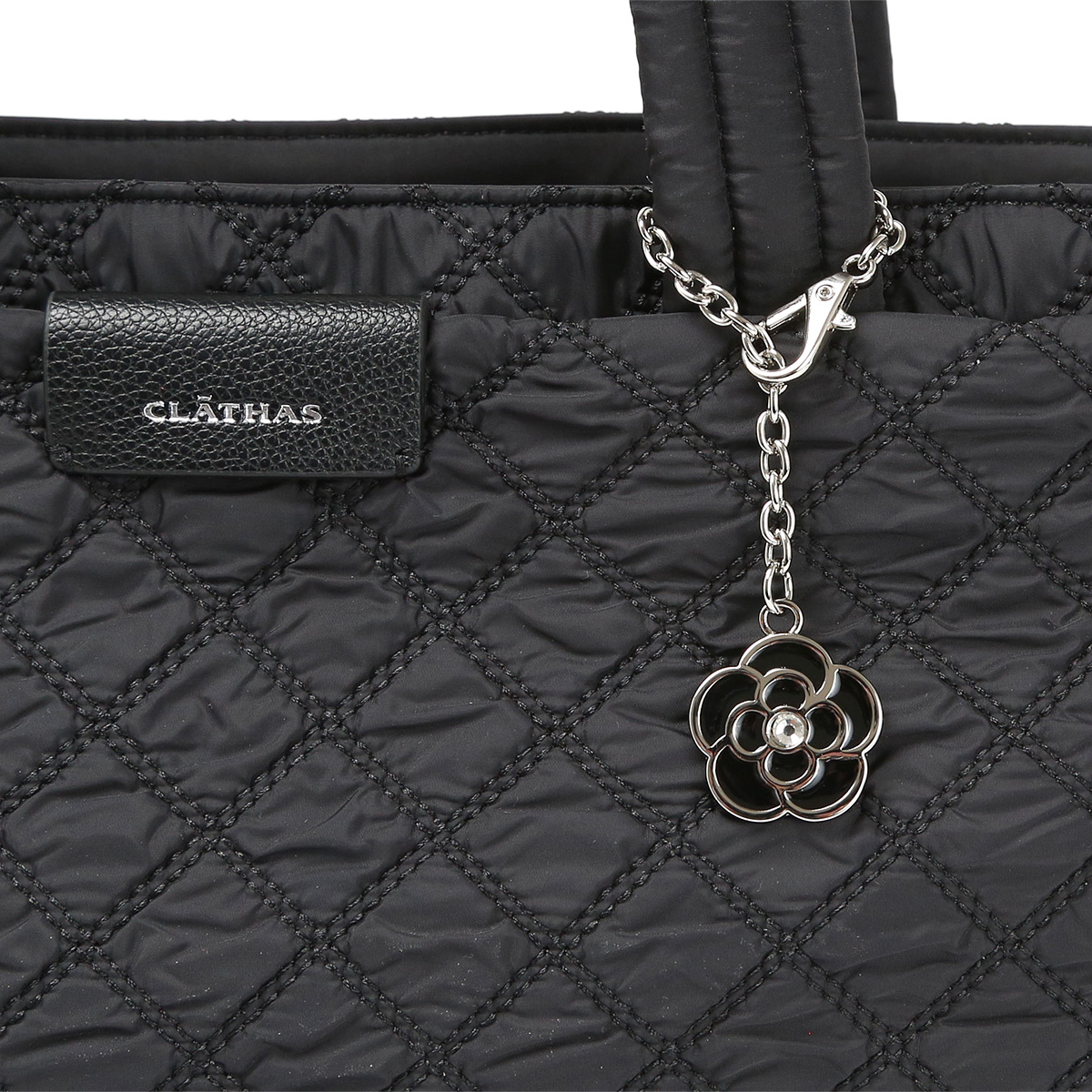 クレイサス CLATHAS バッグ 鞄 トートバッグ大 ナイロン レディース カペラ 軽い ブラック 花柄 b5収納 189550 正規代理店