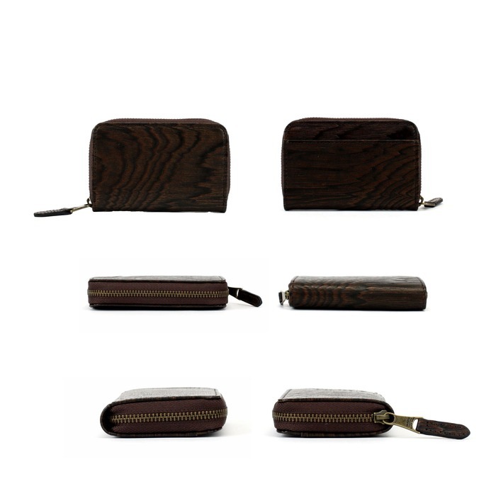 Dakota ダコタ メンズ 小銭入れ コインケース グレイン 二室 仕切り 有 カード入れ black label ダコタブラックレーベル 0620074 木目 ブランド エンボス 