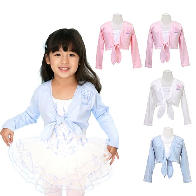 Ballet-i】トゥシューズ バレエボレロ（トップス）024 キッズ子供