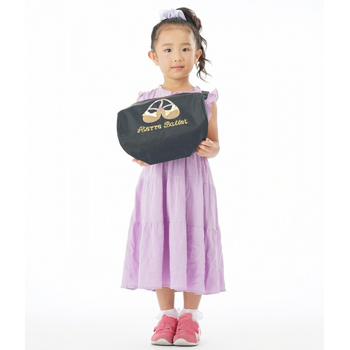 キャスキッズ　バレリーナ　バレエ　レッスンバッグ　ショルダー　手提げ　ピンク　馬 バレエバッグ レッスンバッグ 女の子 レディース カバン キッズ