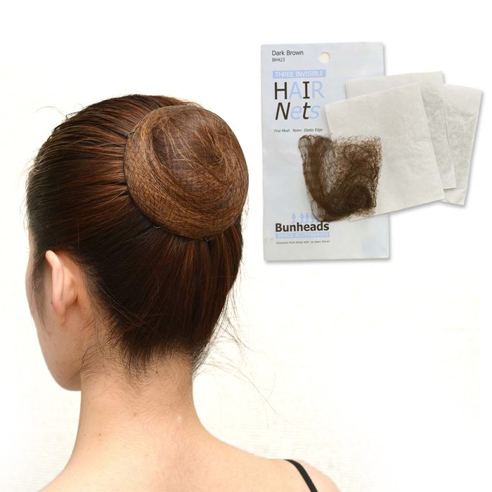 Bunheads バンヘッズヘアネット 同色3枚入り バレエ用品通販のイーバレリーナ