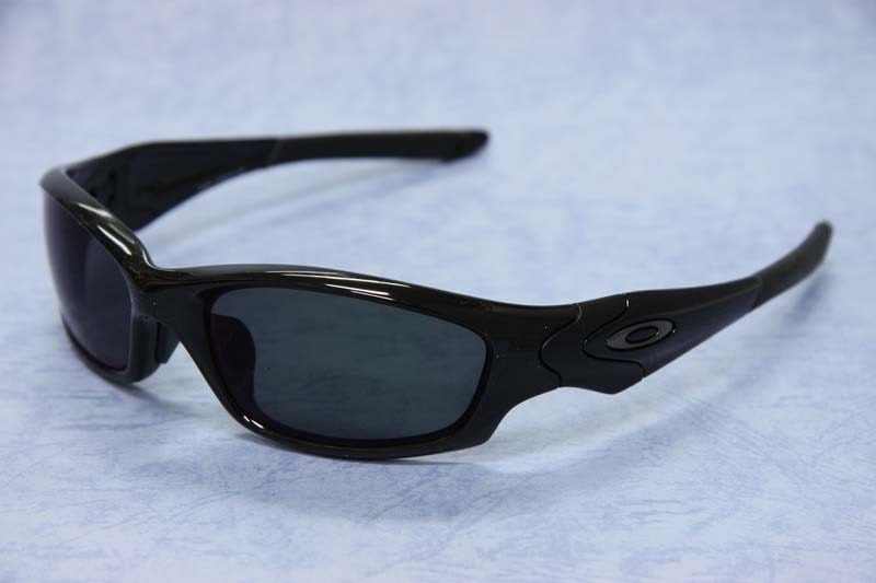 カスタム サングラス TALEX TVF Gray Smoke Mirror + OAKLEY Straight