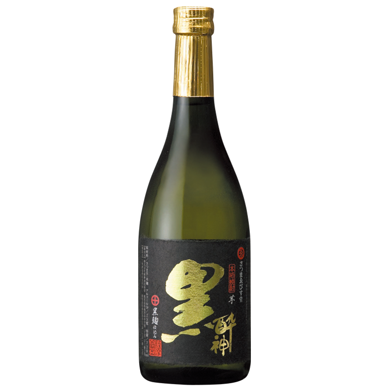 本格焼酎 黒酔神（短瓶） | 焼酎,芋焼酎 | 酔神くらぶ