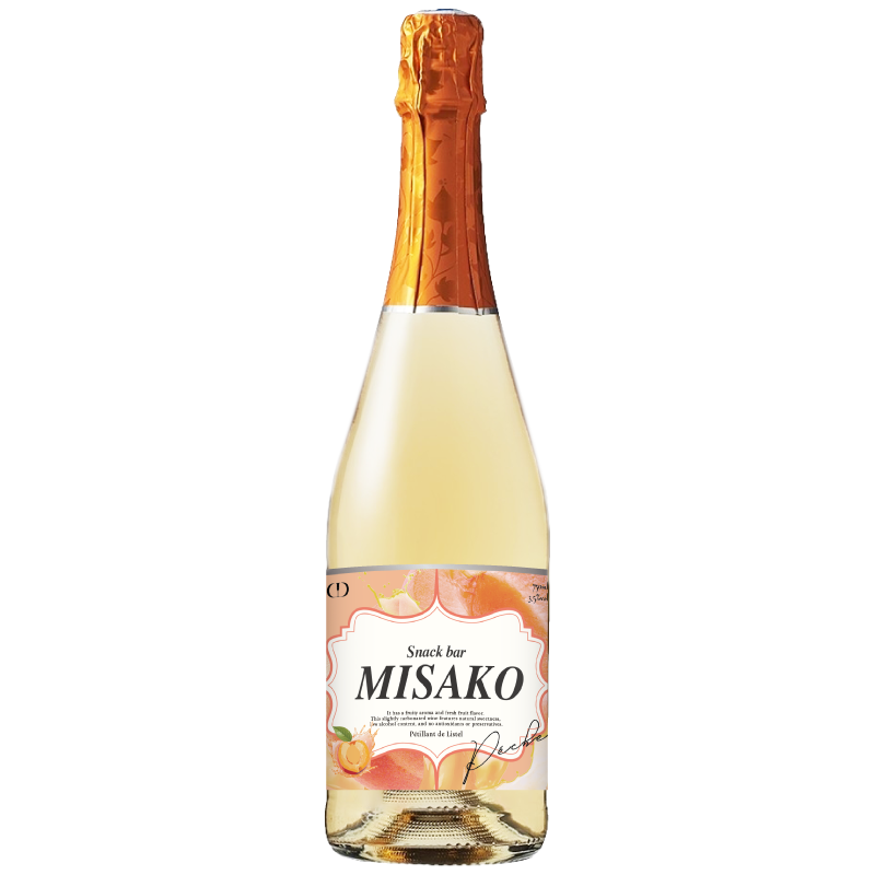 低アルスパークリング・ピーチ