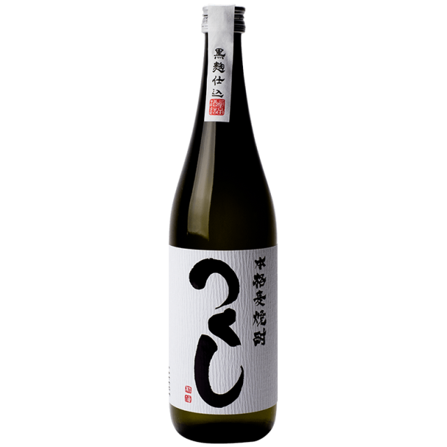 【西吉田酒造】麦焼酎 つくし 白ラベル 720ml