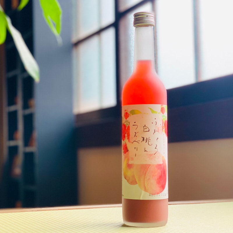 【池亀酒造】ふわとろ白桃&ラズベリー 500ml