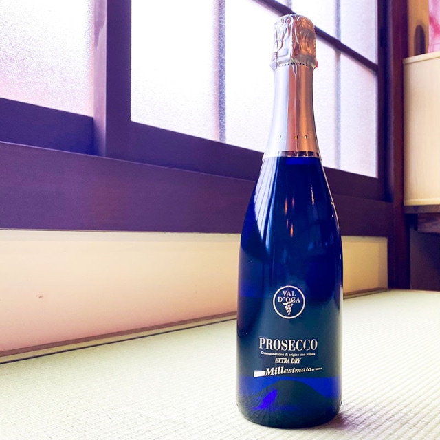 【スパークリングワイン】ヴァル・ドッカ・プロセッコ・エクストラドライ・ブルー・ミレジマート 750ml