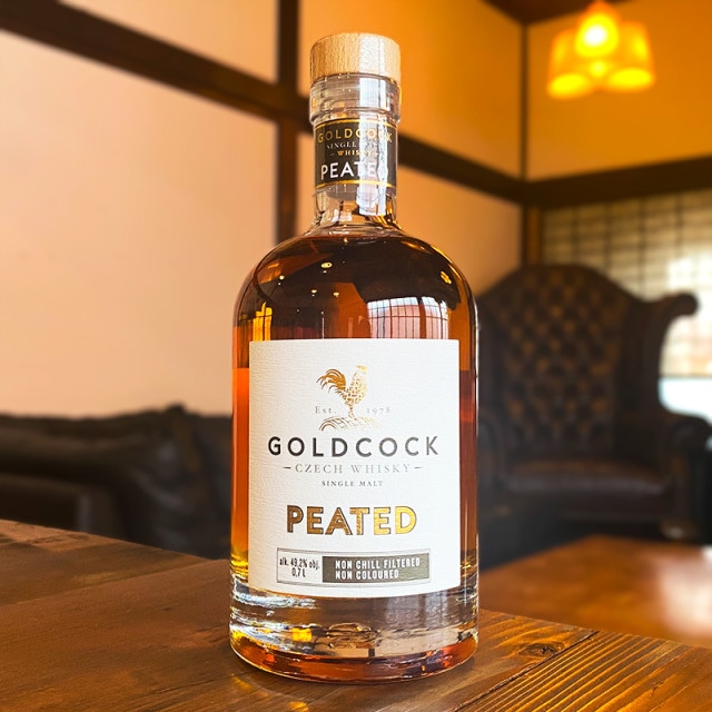 【ウイスキー】ゴールドコック・ピーテッド 700ml