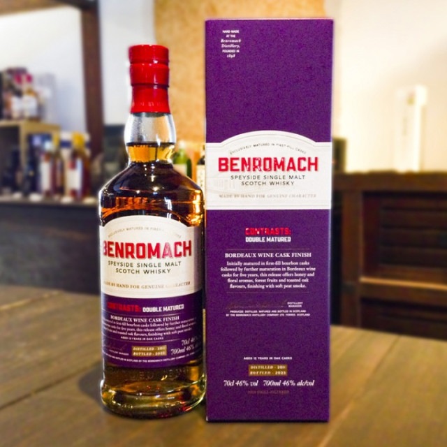 ベンロマック ダブルマチュアード 2011 ボルドーワインカスクフィニッシュ