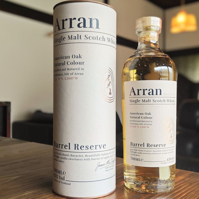 【ウイスキー】アラン バレルリザーヴ（Arran Barrel Reserve） 700ml