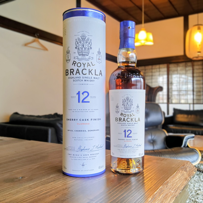 【ウイスキー】ロイヤル ブラックラ12年（ROYAL BRACKLA Aged 12 Years） 700ml