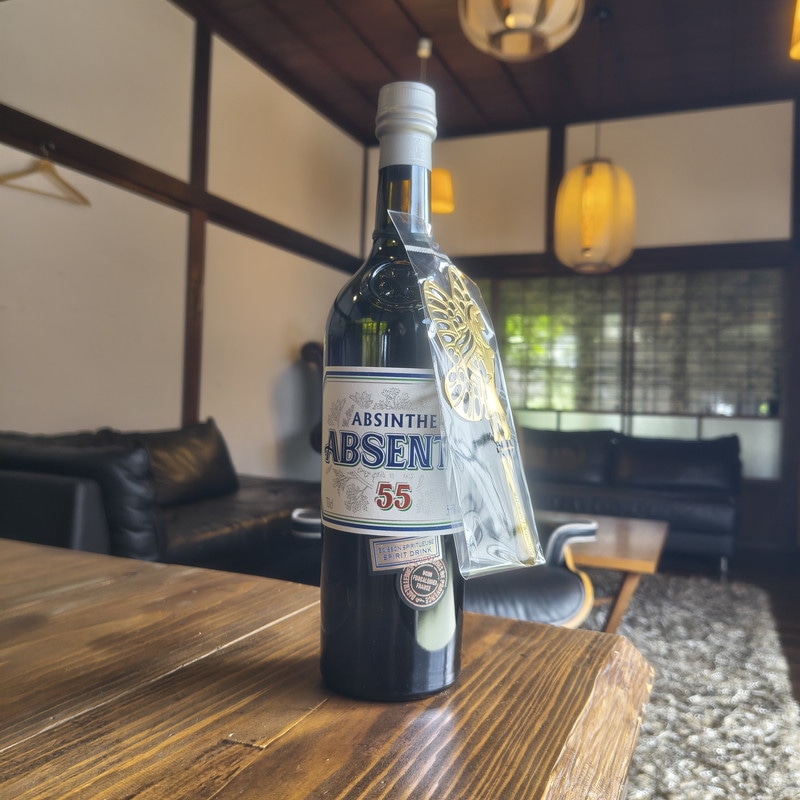 【リキュール】アブサント55 フェアリーゴールドスプーン付 700ml 55%（ABSENTE 55）