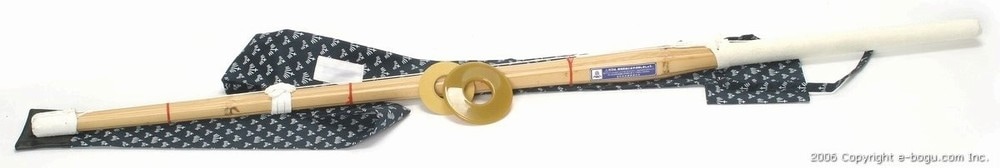 ブランド: E-BOGU 上製剣道竹刀 完成品（39）＋菖蒲柄竹刀袋（1本用）セット ※プラスチック鍔＋鍔止ゴム付き Amazon | 上製剣道竹刀 完成品（39一般女性用）＋菖蒲柄竹刀袋（1本用