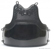 剣道具 最高級2mm樹脂胴 クロザン胸（兜飾） Lサイズ | 剣道,胴 | E