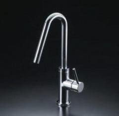 ミズタニバルブ工業 洗面用台付シングルレバー混合栓 MLZ546MME