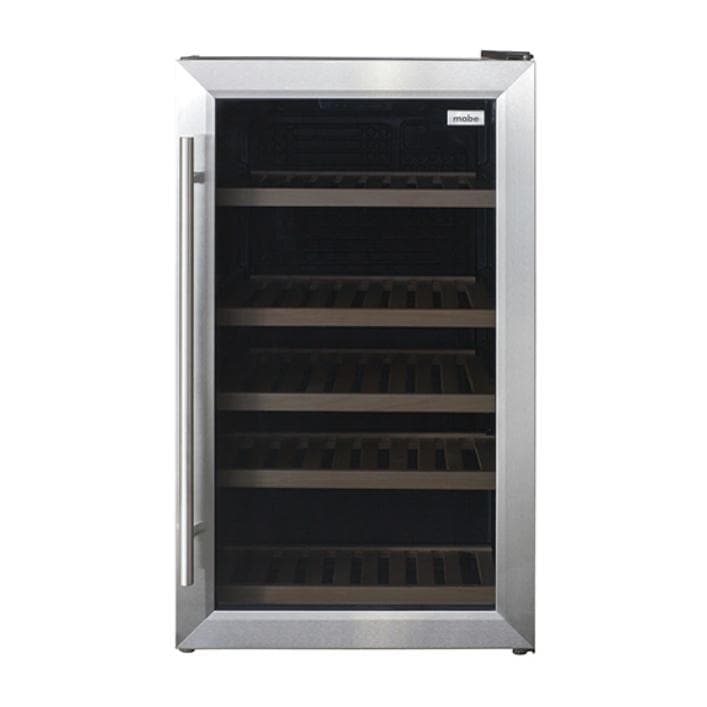 マーベ（mabe）　ワインセラー　MWS04FL（スレンレス＋カラーガラス）　運賃込み