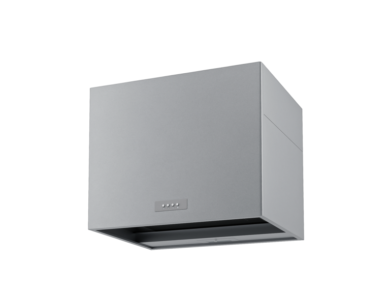 アイランドボックス型レンジフードW750×D630 シルバー WMS75160ASI-IL　W750×H600/500×D630＋(W750用背面パネル　横幕板2枚付)（生産終了につき受注受付は12/18まで）