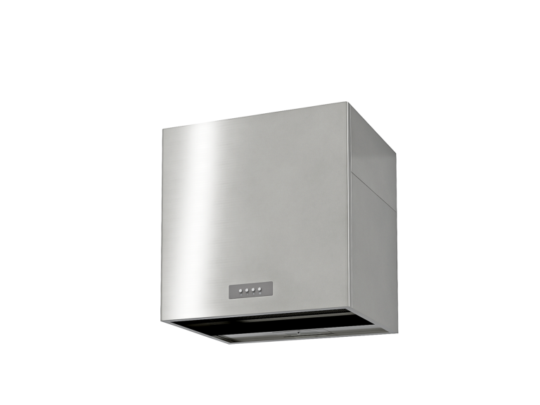 アイランドボックス型レンジフードW600×D530 ステンレス WMS601AS-IL　W600×H600/500×D530＋(W600用背面パネル　横幕板2枚付)